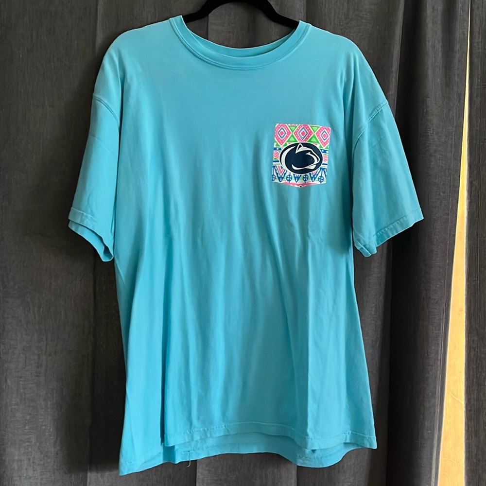 Neon Blue Penn State Tshirt
